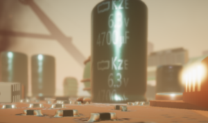 E-trash city, a game developped by Mathieu Marguerin