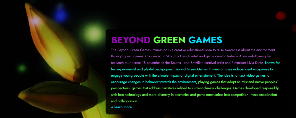 Beyond green games
