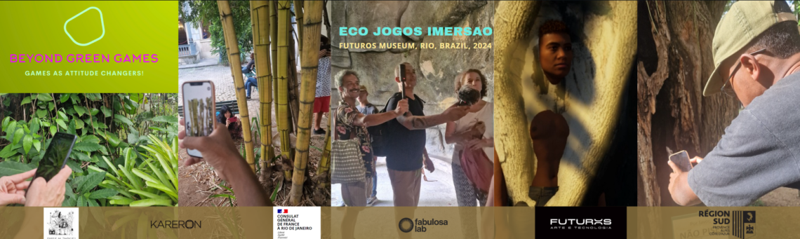 Imersão Ecojogos — Pour aller au-delà des jeux vidéo, rêver en jouant, 9–17 décembre 2024 — Rio de Janeiro